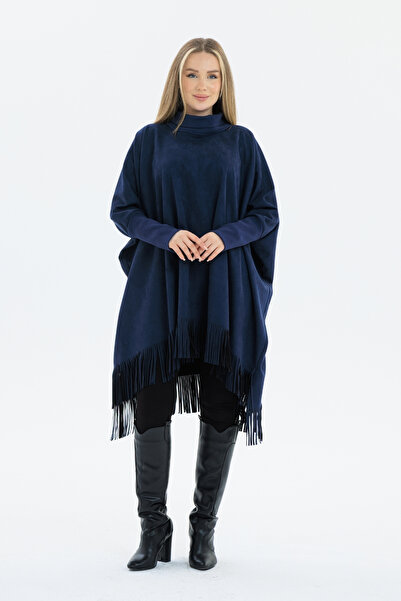 KADEEM Viona Suede Poncho - 2015
