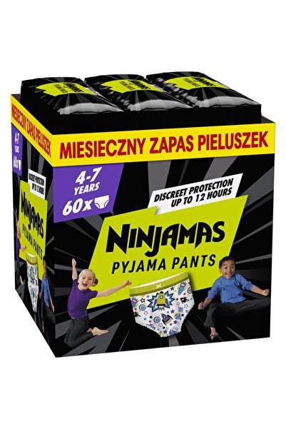 Pampers A426XXL60B, 4-7 ani, 17-30 kg, 60 buc