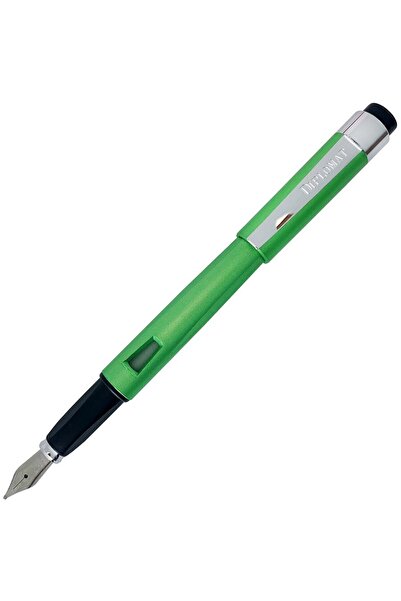 Diplomat Stilou Magnum, cu penita B, din otel inoxidabil - lime green