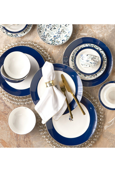 SCILLA 20-Piece New Bone China Dinner Set - Serves 4