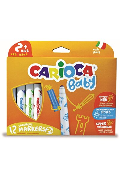 CARIOCA super washable, 12 colors/box, Baby +2