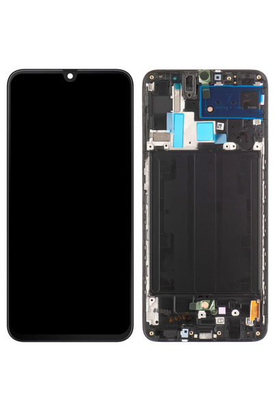 OEM Display ecran cu Touchscreen si Rama pentru Samsung A70, A705, Incell, Negru