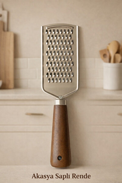 Hilamingo Home مبشرة ستانلس ستيل بمقبض أكاسيا