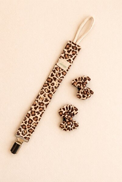 Le Petite Histoire Saçsız Bebek Tokası ve Yıkanabilir Emzik Askısı Seti