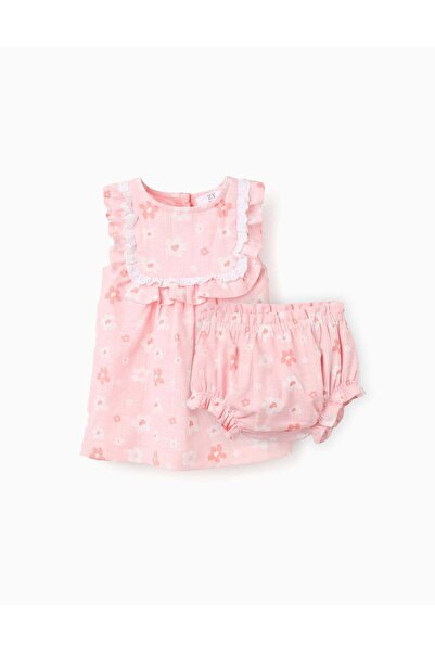 Ziddy SS DRESS, LIGHT PINK, 0/1M