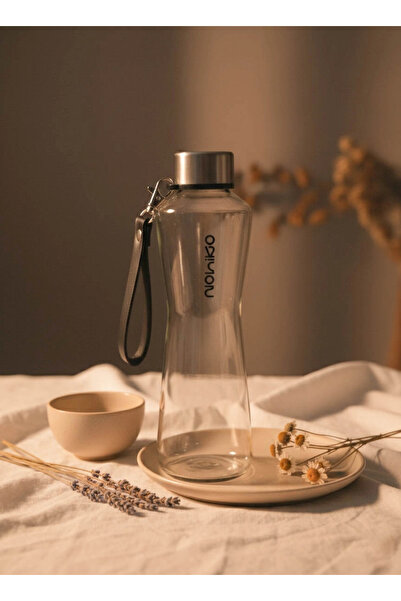 Nohiko Cam Matara 750 mL – Su Matarası | Sızdırmaz & BPA Free | Premium Kapak