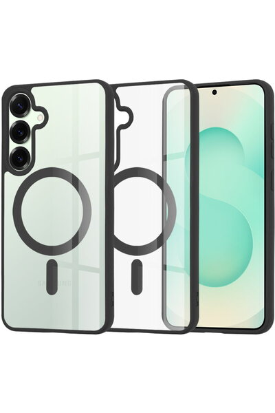 Techsuit Θήκη Samsung Galaxy S25 Plus - MagSafe Pro - Μαύρη