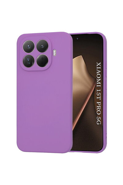 Techsuit Husa pentru Xiaomi 15T Pro - SoftFlex - Purple