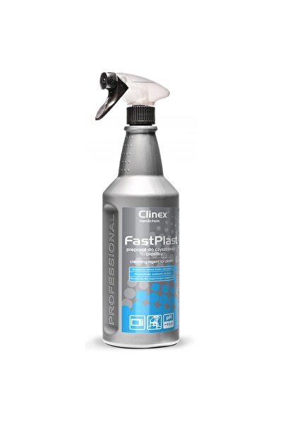 Clinex Plastic surface cleaning solution, 1 liter, with sprayer, Fast Plast