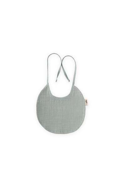 Cigit Organic Muslin Baby Bib Mint Green