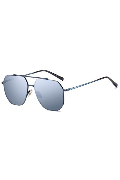 OEM Ochelari de soare polarizați UV400, lentile gri, ramă aviator metalică, p...