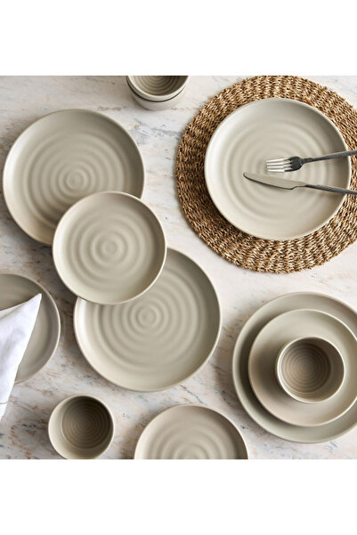Mia 12-piece Stoneware Dinner Set - Serves 4