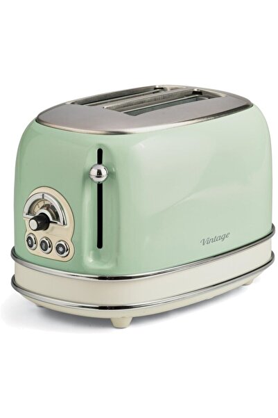 ARIETE Vintage Toaster 810W 2 Slices Green