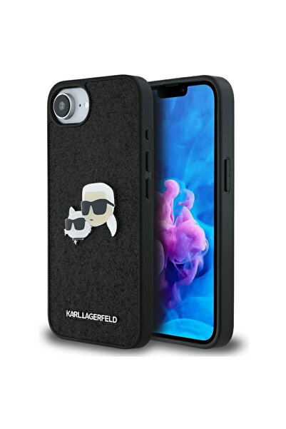 Karl Lagerfeld Husa pentru iPhone 16e - Hardcase Glitter Fixed (KLHCPSE4PFGKC...