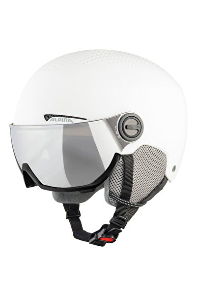 Alpina WINTER HELMET ARBER VISOR Q-LITE WHITE MATT 54-58