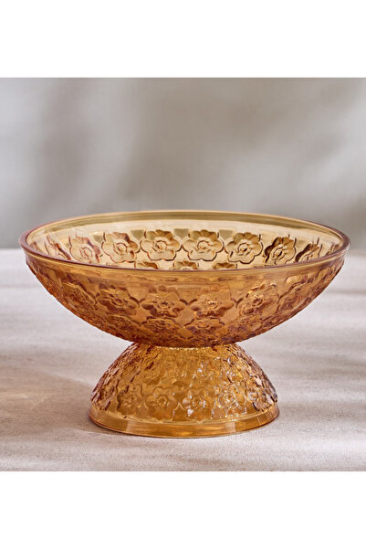 Generic Bedouin Glass Footed Serving Bowl - 24 cm