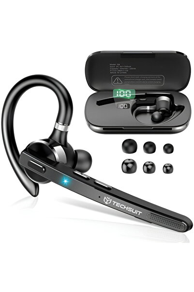 Techsuit G9, Autonomie 72 ore, Bluetooth 5.1, Negru