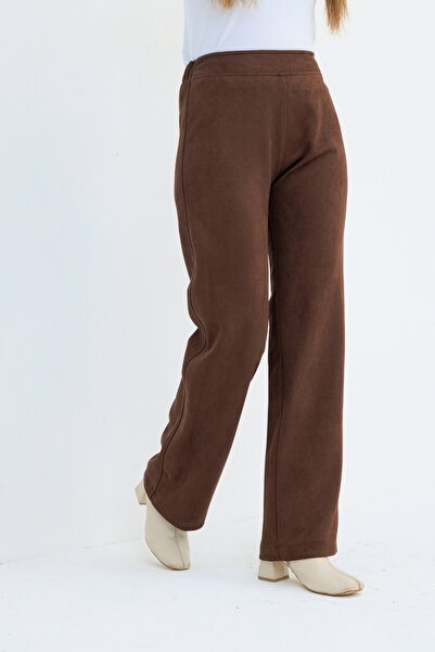 KADEEM Velora Suede Trousers - 8888