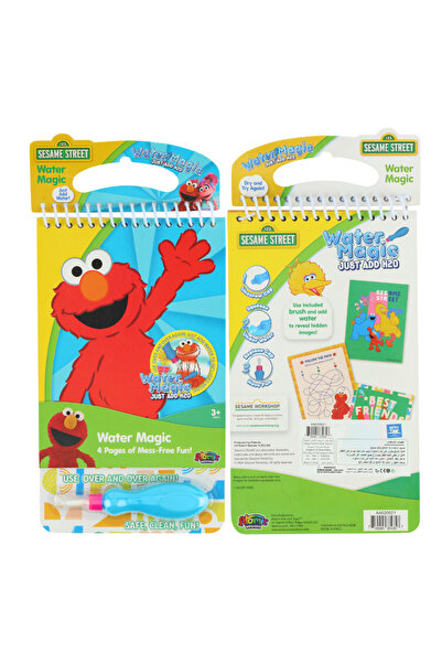 Sesame Street - مجموعة تلوين سحرية مائية - 5 قطع