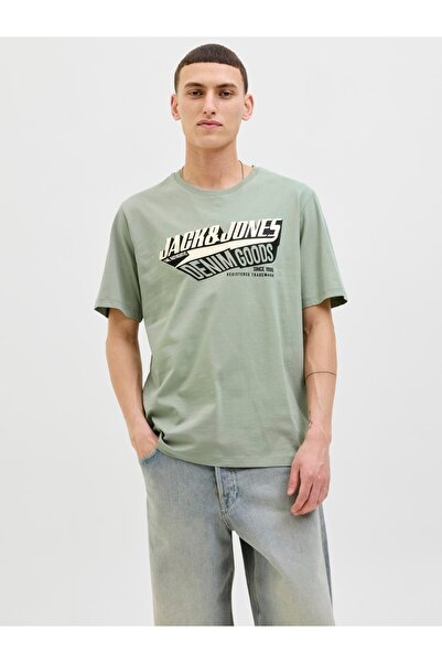 Jack & Jones Tricou Jjelogo cu mânecă scurtă, guler rotund, în două culori, p...