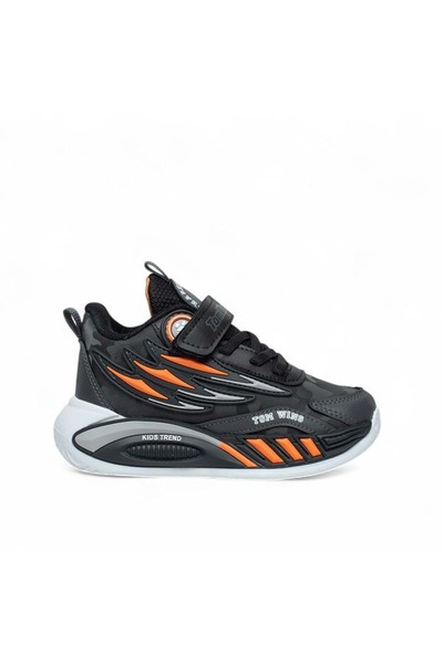 Tom Wins Pantofi sport pentru copii, unisex, cu elastic și velcro, moi, flexi...