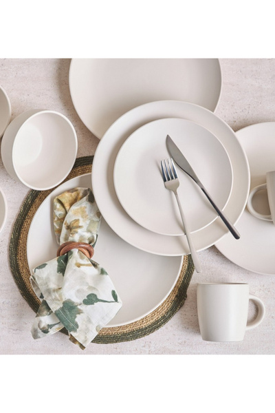 LUCY 16-Piece Ceramic Dinner Set - Serves 4