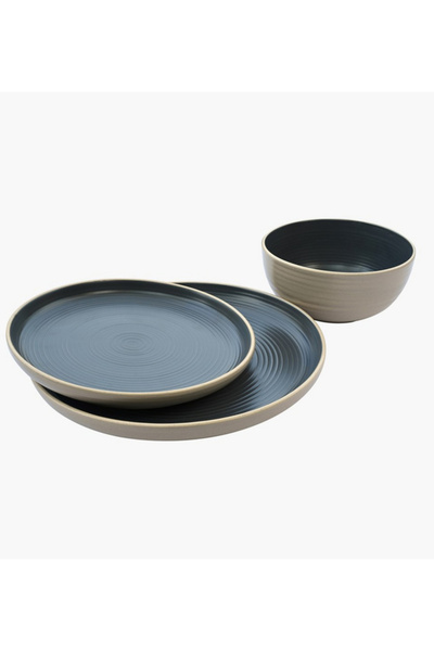 Generic Marin 18-Piece Ceramic Dinner Set - Serves 6