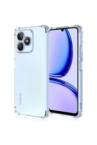 Techsuit Husa pentru Realme C51 / Note 50 - Shockproof Clear Silicone - Clear