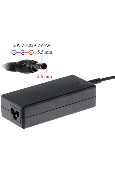 Akyga AK-ND-17, 65 W, Negru