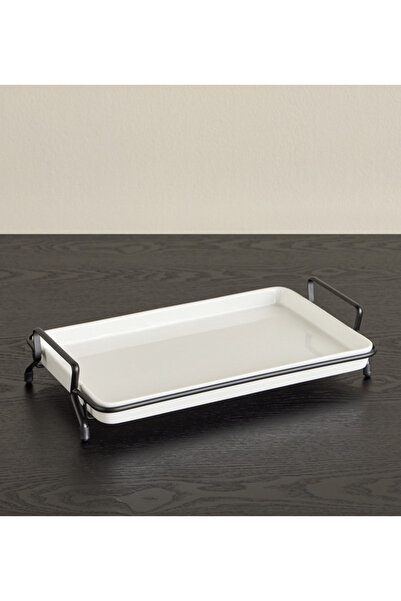 Generic Veton Porcelain Serving Platter with Stand