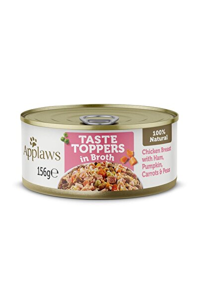 Applaws علبة هوت دوغ بنكهة الدجاج ولحم الخنزير من توبرز، 156 غرام