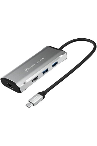 j5create Stație de andocare de călătorie 4K60 Elite USB-C 10Gbps
