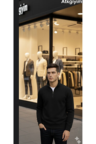 ATKGİYİM أكملي أناقتك بستايل سيلانيك الأنيق: سترة رجالية ضيقة بقصة نحيفة ونصف...