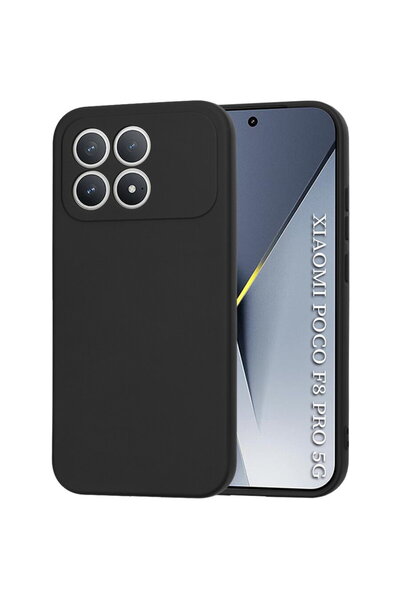Techsuit Husa pentru Xiaomi Poco F8 Pro - SoftFlex - Black