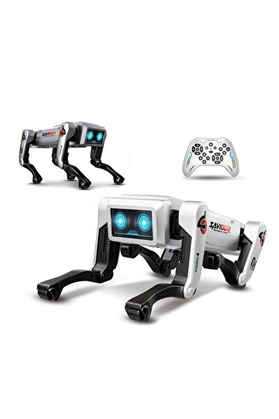Generic AI Robot Dog Toy for Kids, Walking & Jumping RC Pet with LED Eyes, Vo...