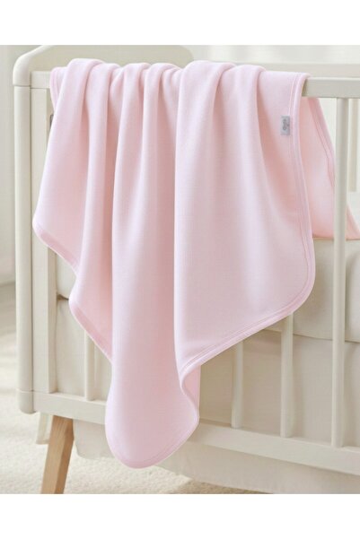 Ege Bebek Sade Polar Kenarları Piped Blanket Width: 84 cm Length: 87 cm R2165