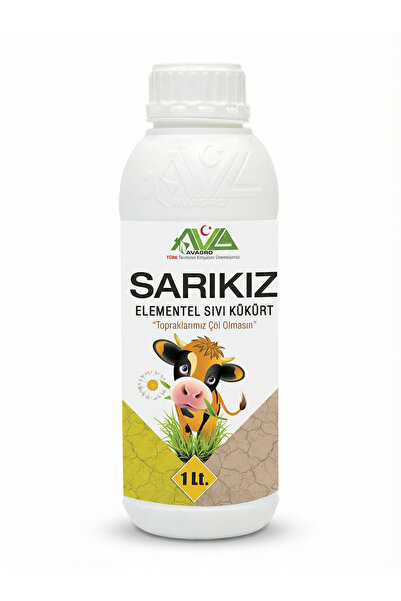 Avagro Tarım Sarıkız Elementel Sıvı Kükürt PH Düzenleyici 1L