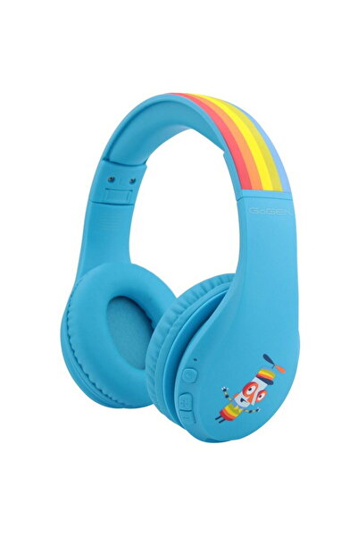 Gogen Casti audio fara fir pentru copii Decek, Bluetooth 5.2, volum limitat, ...