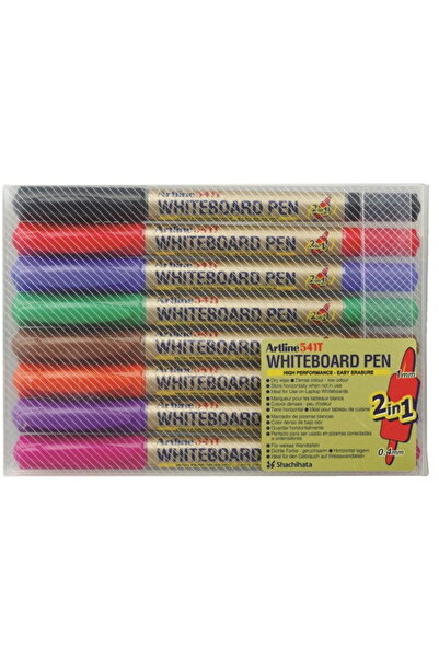 artline Marker pentru tabla de scris 541T, doua capete - varfuri rotunde 0.4m...