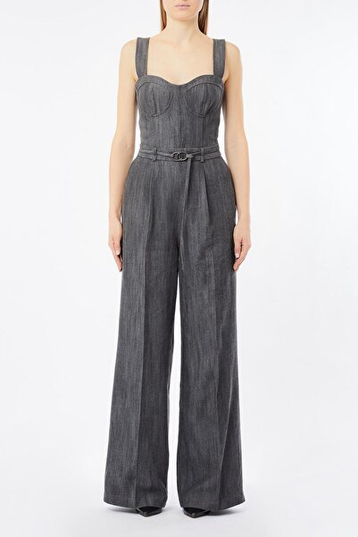 liu.jo Gri Denim Tulum