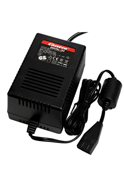 Carrera DIGITAL 132 Transformer EU (negru, pentru sisteme de circuite DIGITAL...