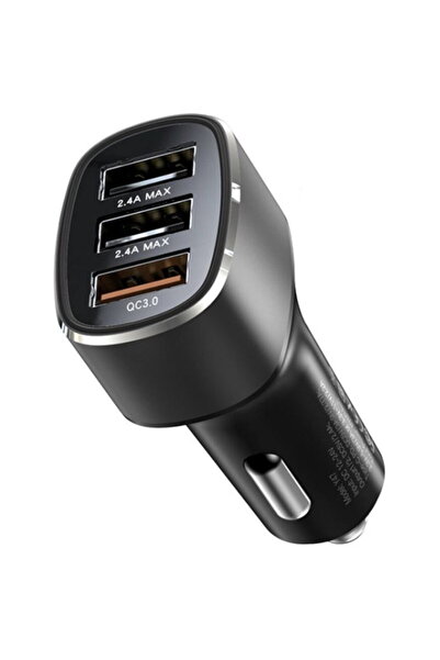 Yesido KF2316457 Y46 3x USB-A QC3.0 42W Negru