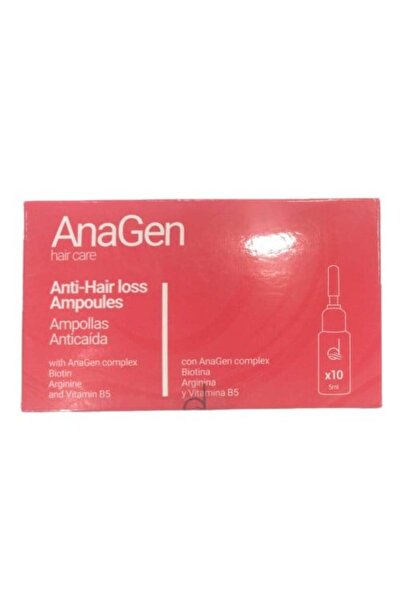 Anagen Plus أمبولات لعلاج تساقط الشعر أناجين، ١٠ أمبولات ٥ مل