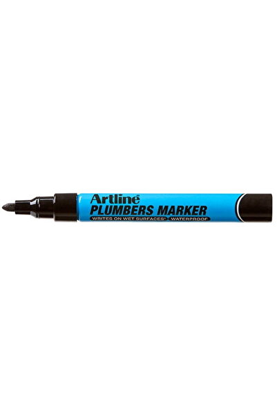 artline ARTLINE marker, for plumbers - black