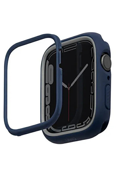 uniq compatibila cu Apple Watch 4/5/6/7/8/9/SE/SE2, 44/45mm, Gray/Blue