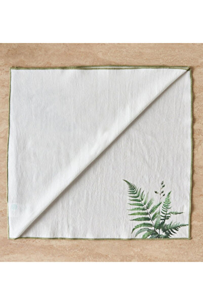 Generic طقم مناديل نباتية مكون من 4 قطع - 45 × 45 سم