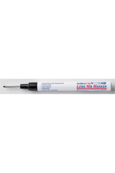 artline Marker 710, for hard-to-reach places, metal body, long tip, 1.0mm - b...