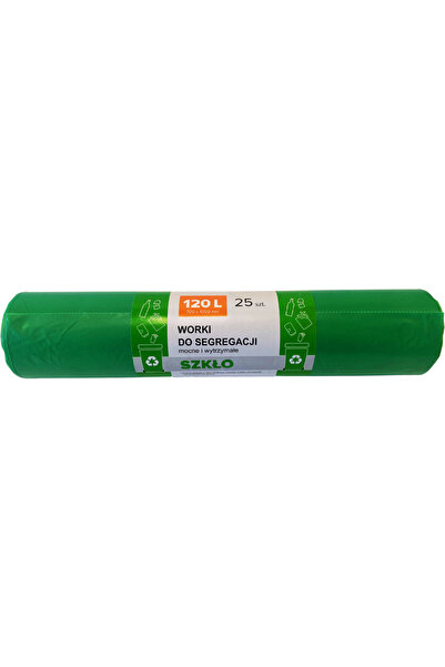 Resaco Recycled plastic bags, standard, 120L, 69x105cm, 38 micro, 25pcs/roll,...