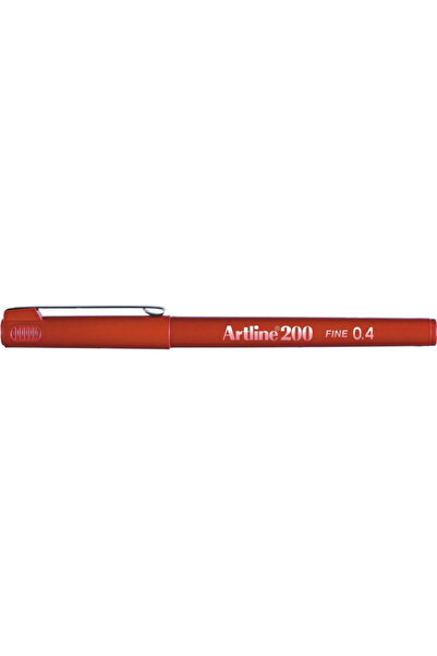 artline Liner 200, varf fetru 0.4mm - rosu inchis