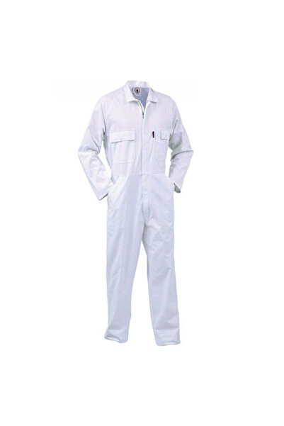 Destan İş Güvenlik Beyaz Tulum